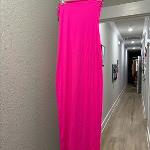 SKIMS Pink Women's Tube Dress